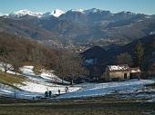 In CANTO ALTO salendo da Cler di Sedrina e dai Prati Parini il 12 dicembre 2010